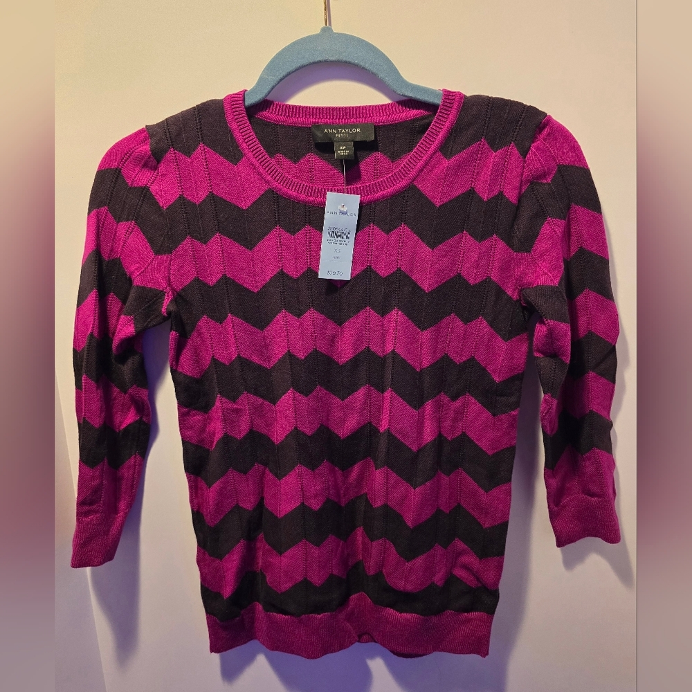 Ann taylor 3/4 sleeve top, XSP